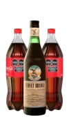 FERNET BRANCA 750CM + 2 COCOLAS  1.25L